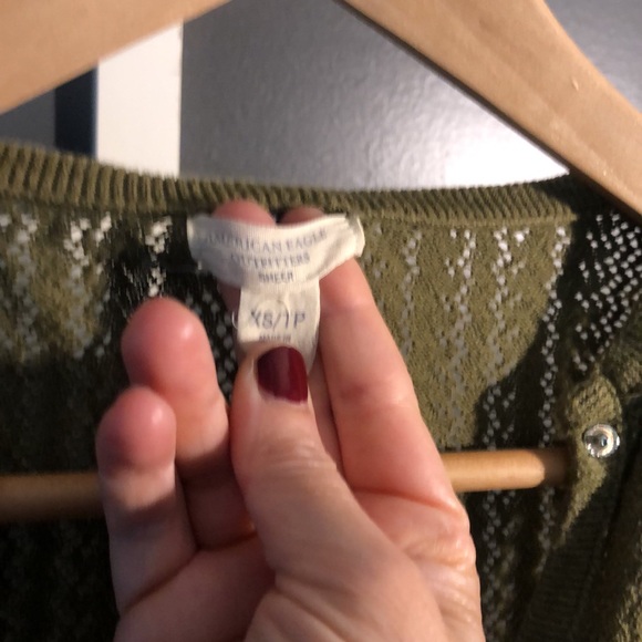 American eagle long sleeve knitted shirt - Picture 3 of 5
